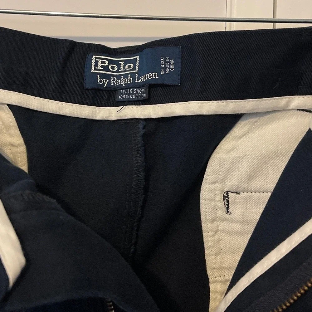Polo by Ralph Lauren navy shorts waist 40 (OO11)